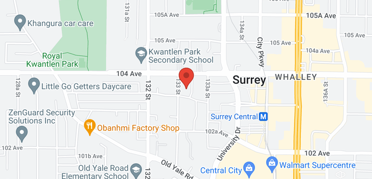 map of 1805 13303 CENTRAL AVENUE